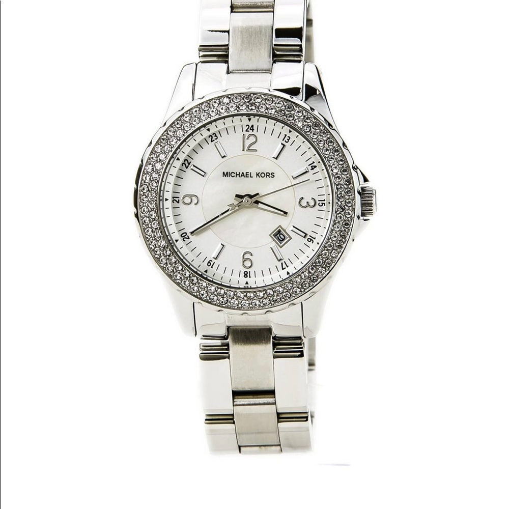 Michael Kors Silver Stainless Steel Watch